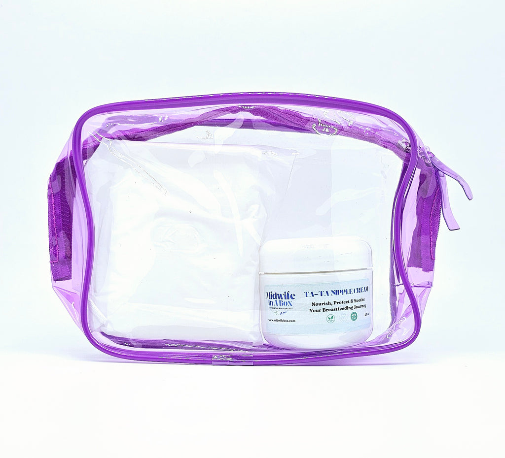 Mama's Stuff: Midwife In A Box® Branded Tote Bag & Travel Essentials Bag