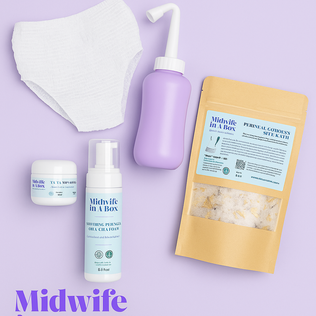 Midwife In A Box® Postpartum Care Kits for Healing, Comfort & Self-Care