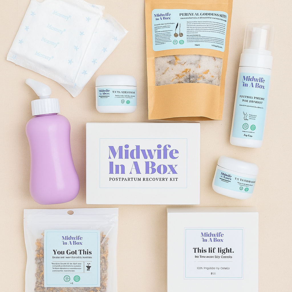 Midwife In A Box® Postpartum Care Kits for Healing, Comfort & Self-Care