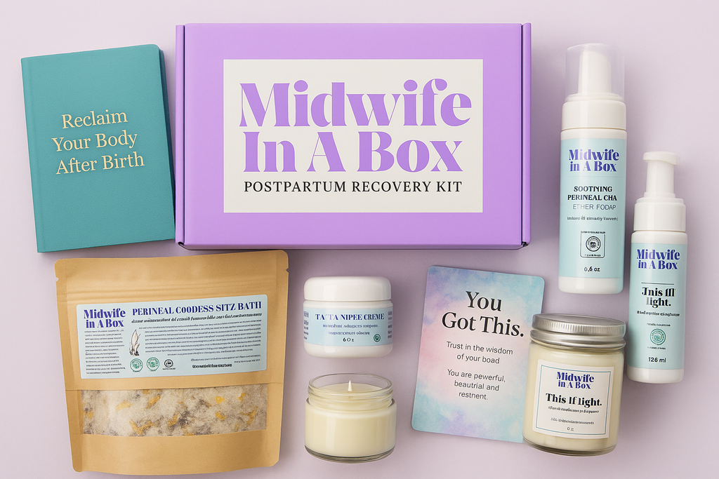 Midwife In A Box® Postpartum Care Kits for Healing, Comfort & Self-Care