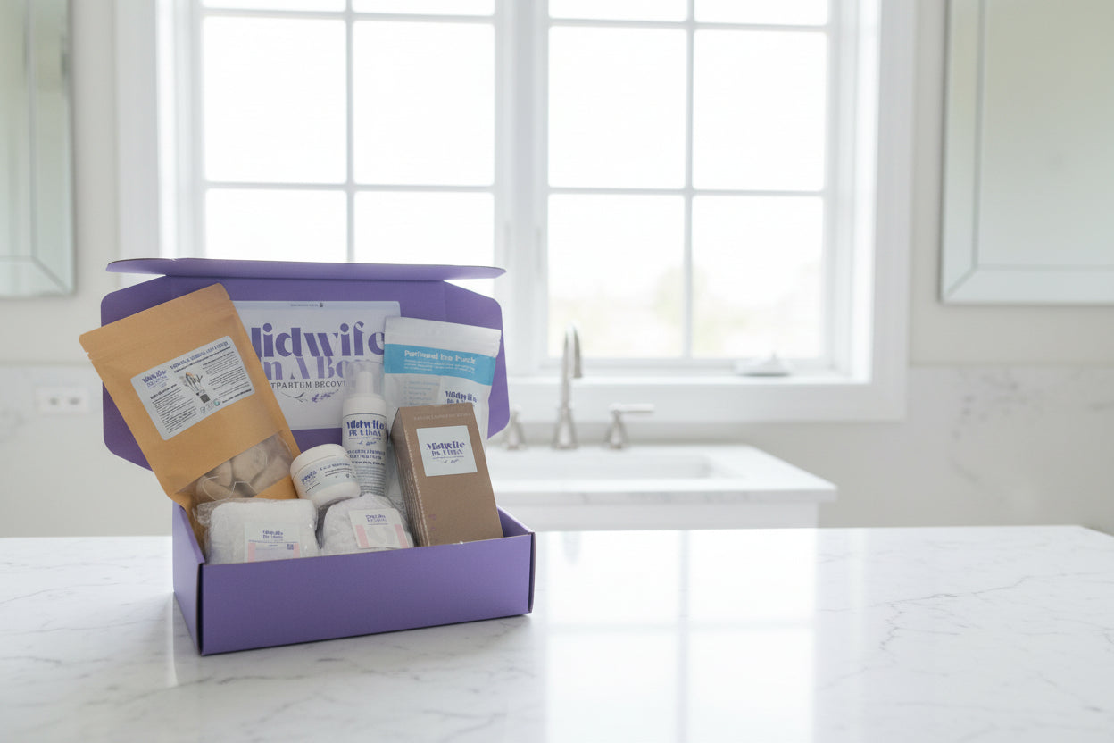 Midwife In A Box® Postpartum Care Kits for Healing, Comfort & Self-Care